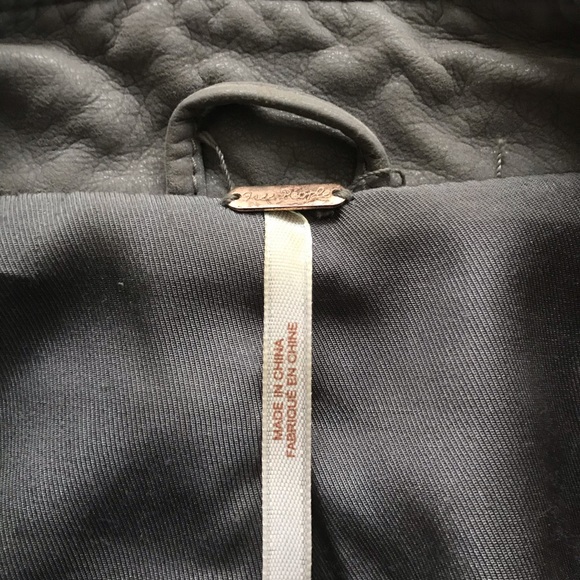 FREE PEOPLE AUTHENTIC biker jacket - Picture 2 of 5